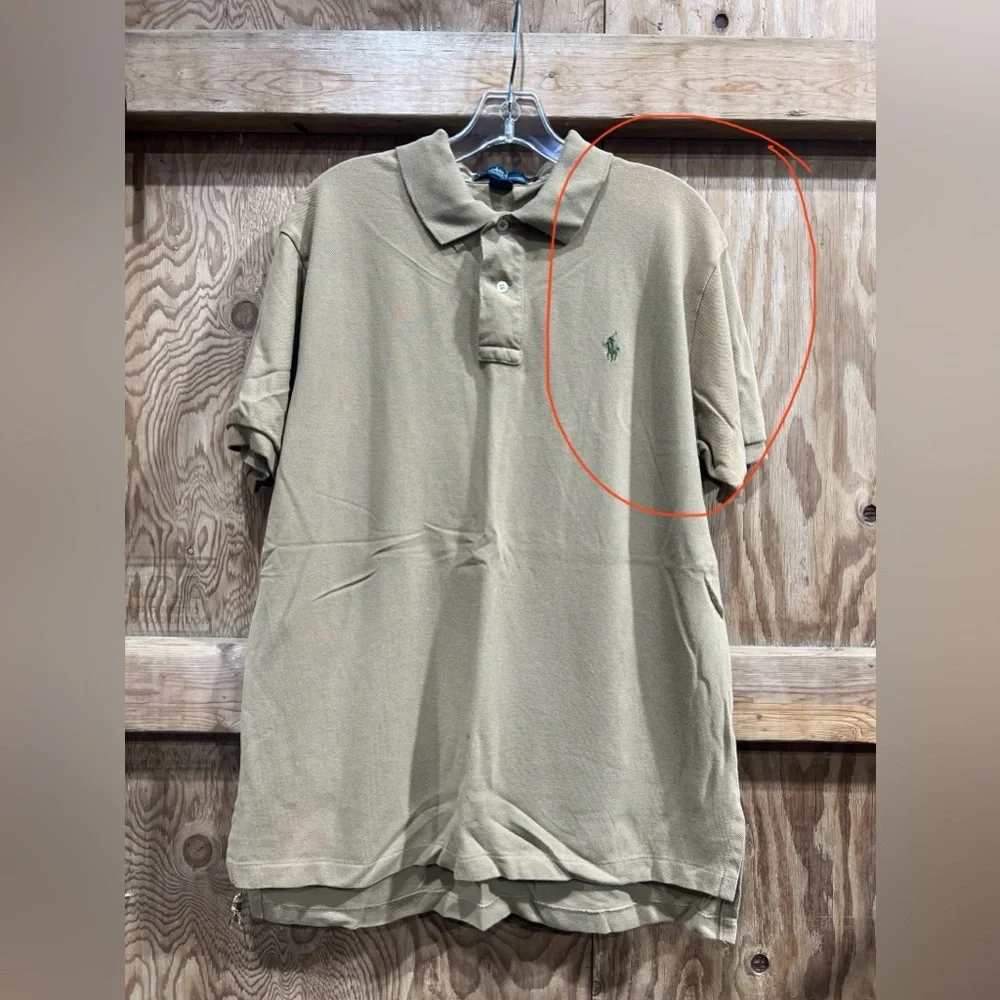 POLO Ralph Lauren Polo Shirt Short Sleeve Mens Large